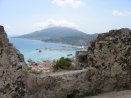 Mt Skopos framed by Battlements